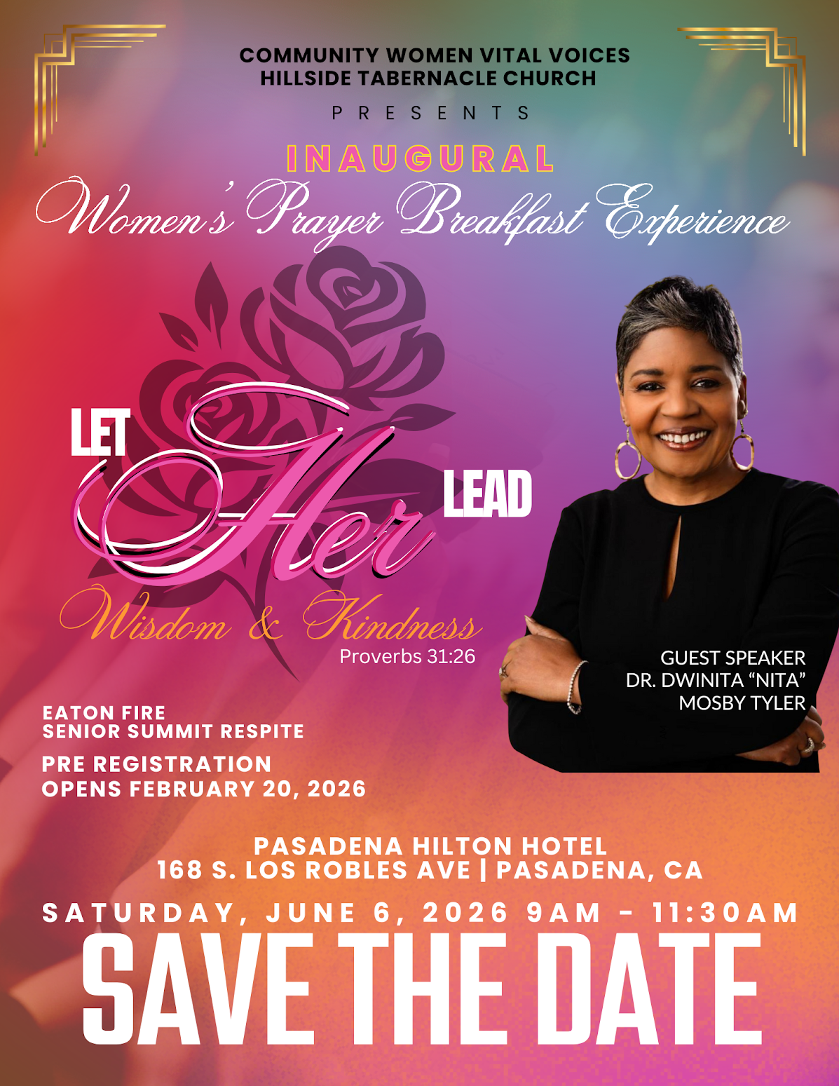 Inaugural Women's Prayer Breakfast Experience